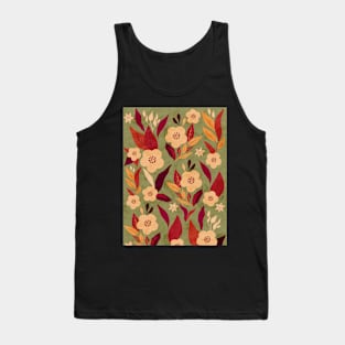 Floral pattern Tank Top